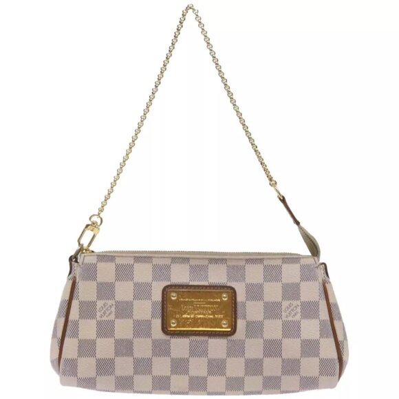 LOUIS VUITTON Damier Azur Eva Shoulder Bag 2way - Picture 1 of 15